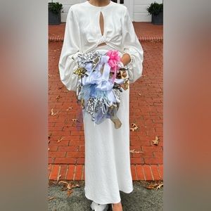 White Significant Other dress - worn once for a few hours!